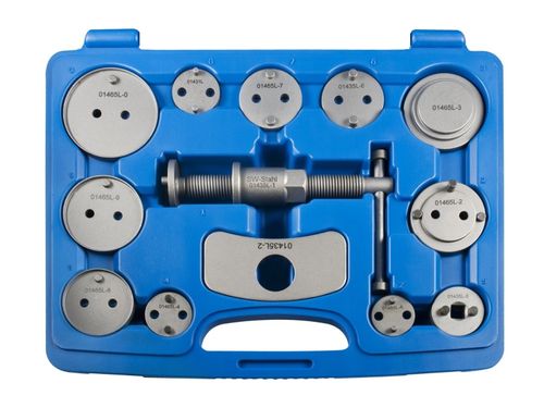Image du produit pour Outil de réarmement piston de frein en cassette (13 pcs.)