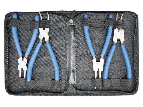 Image du produit pour Jeu de pinces pour anneau de retenue de 150 mm (4 pcs)