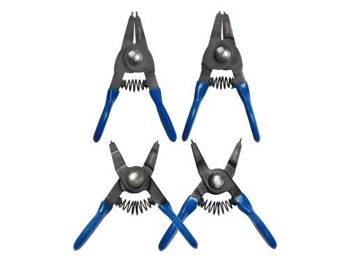 Image du produit pour Jeu de mini pinces pour anneau de retenue de 75 mm (4 pcs)