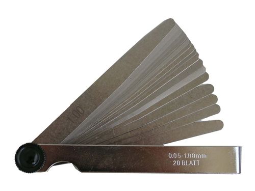 Image du produit pour Jauge d'épaisseur 13, feuille 0,05 - 1,00 mm 