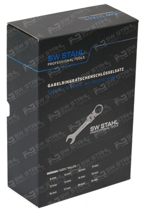Image du produit pour Kit de clés à fourche et polygonale à cliquet