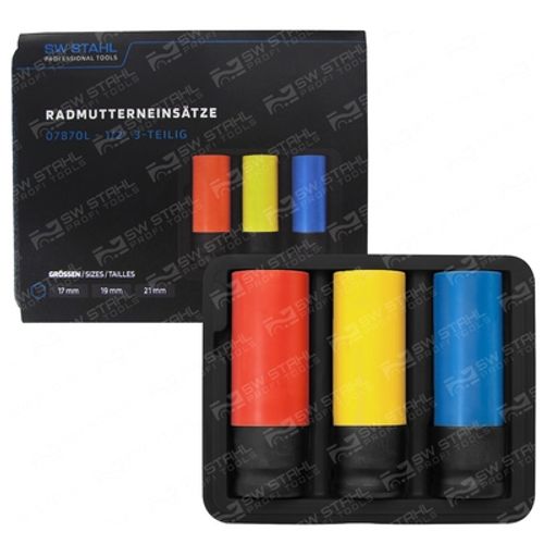 Image du produit pour Clé à douille, Écrou de roue / Boulon
