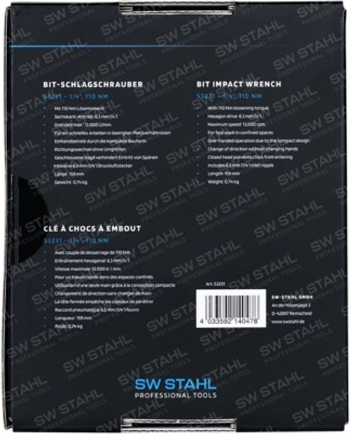 Image du produit pour Visseuse à choc (air comprimé)