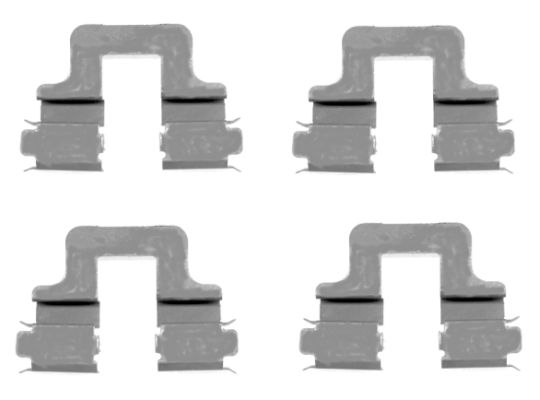 Kit d'accessoires, plaquette de frein à disque | TEXTAR