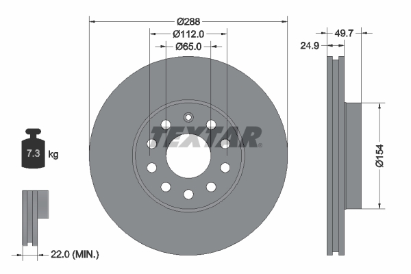 Disque de frein | TEXTAR