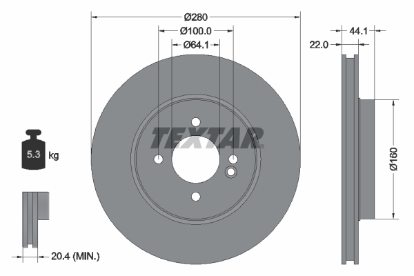 Disque de frein | TEXTAR