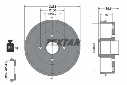 Image du produit pour Tambour de frein