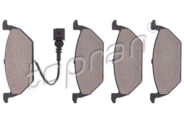 Jeu de 4 plaquettes de frein | TOPRAN