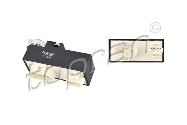 Commande, ventilateur électrique (refroidissement du moteur) | TOPRAN