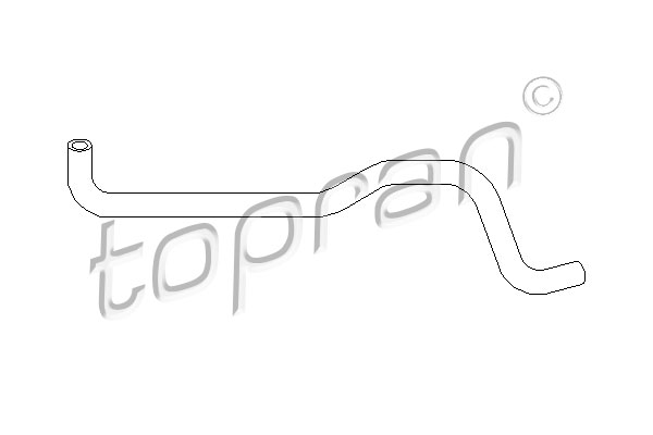 Durite de radiateur | TOPRAN