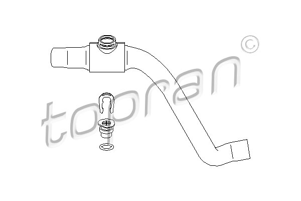 Durite de radiateur | TOPRAN