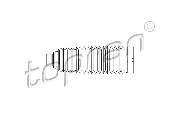 Joint-soufflet, direction | TOPRAN