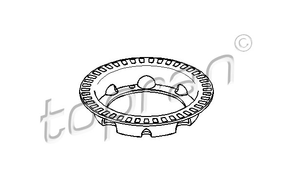 Anneau de palpeur, ABS | TOPRAN