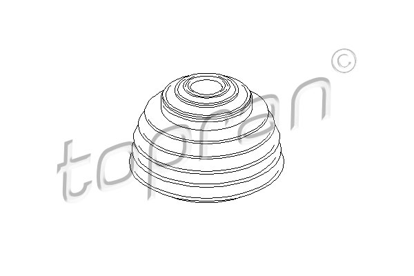 Soufflet, goupille/sécurité - levier de vitesse | TOPRAN