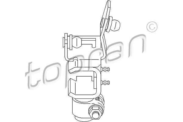 Kit de réparation, levier de changement de vitesse | TOPRAN