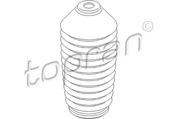 Bouchon de protection/soufflet, amortisseur | TOPRAN