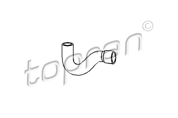 Durite de radiateur | TOPRAN