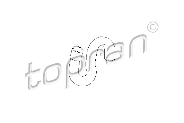 Durite de radiateur | TOPRAN