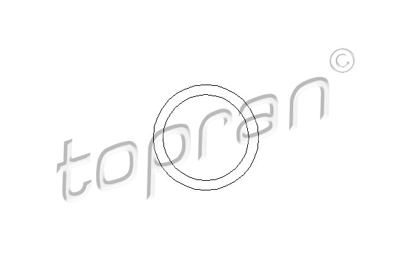 Joint d'étanchéité, thermostat | TOPRAN
