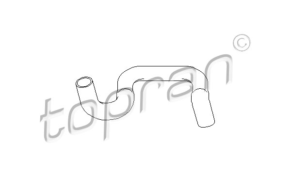 Durite de radiateur | TOPRAN