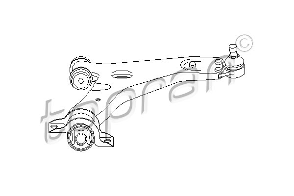 Bras de liaison, suspension de roue | TOPRAN