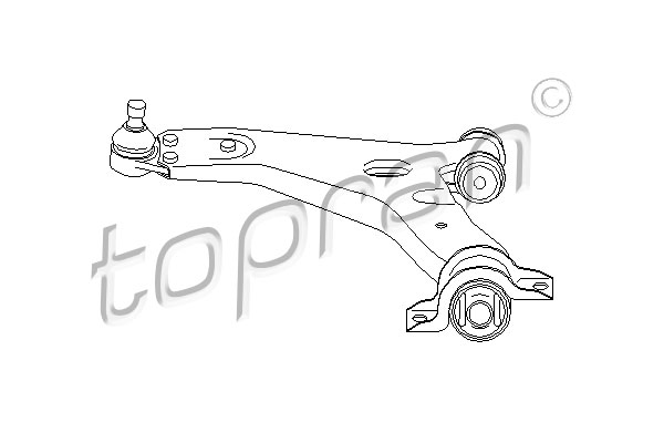 Bras de liaison, suspension de roue | TOPRAN