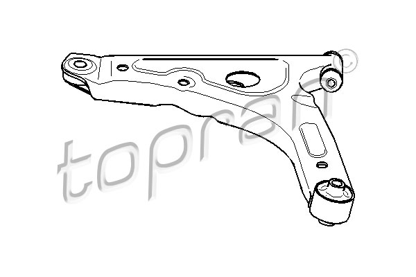 Bras de liaison, suspension de roue | TOPRAN