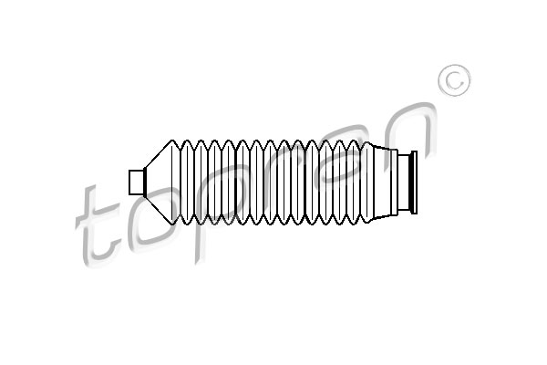 Joint-soufflet, direction | TOPRAN
