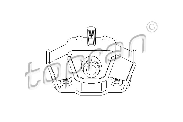 Suspension, boîte de vitesse manuelle | TOPRAN