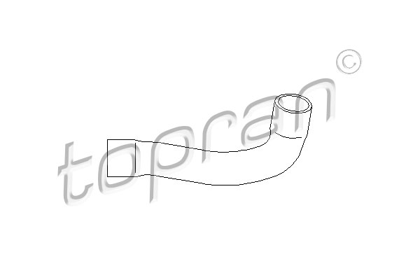 Durite de radiateur | TOPRAN