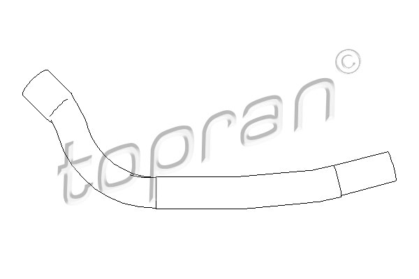 Durite de radiateur | TOPRAN