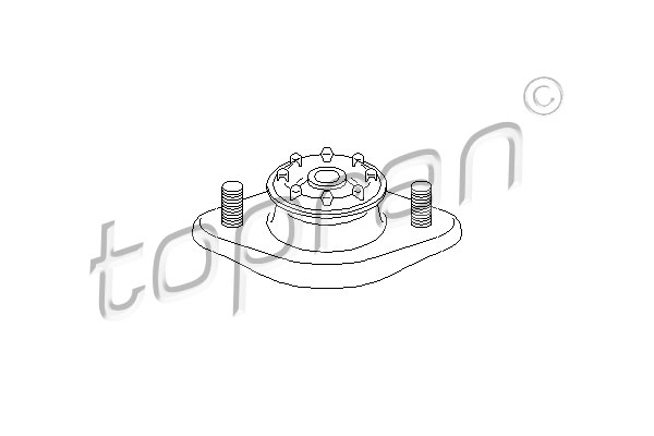 Coupelle de suspension | TOPRAN