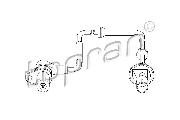 Capteur, vitesse de roue | TOPRAN