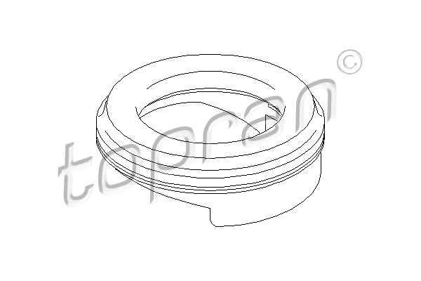 Roulement, coupelle de suspension | TOPRAN
