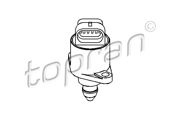 Contrôle de ralenti, alimentation en air | TOPRAN