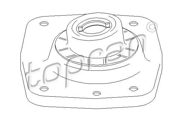 Coupelle de suspension | TOPRAN