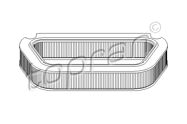 Filtre, air de l'habitacle | TOPRAN