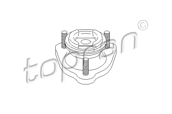 Coupelle de suspension | TOPRAN