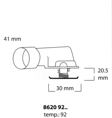 Thermostat, liqiuide de refroidissement | TRISCAN