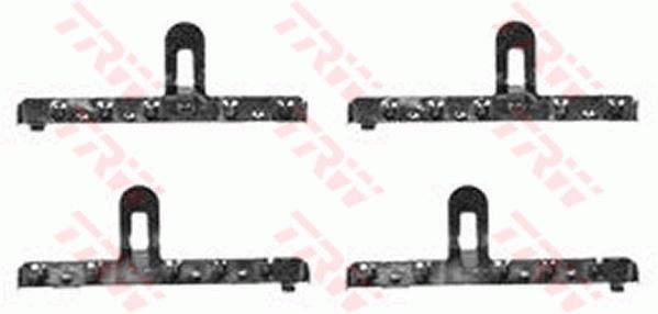 Kit d'accessoires, plaquette de frein à disque | TRW