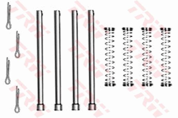 Kit d'accessoires, plaquette de frein à disque | TRW