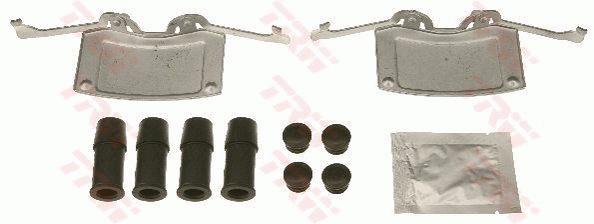 Kit d'accessoires, plaquette de frein à disque | TRW