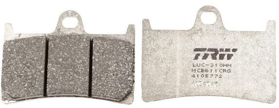 Jeu de 4 plaquettes de frein | TRW