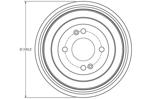 Image du produit pour Tambour de frein