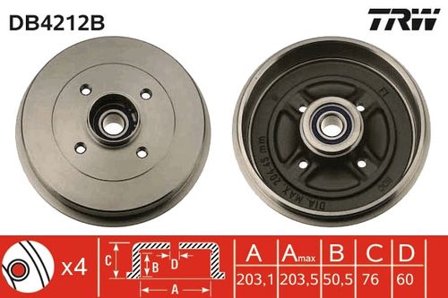 Image du produit pour Tambour de frein