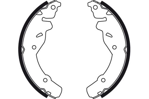 Image du produit pour Jeu de mâchoires de frein