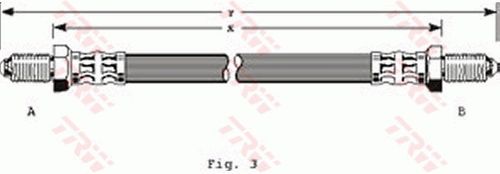 Image du produit pour Flexible de frein