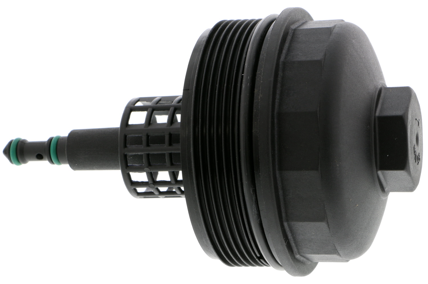 Couvercle, boîtier du filtre à huile Qualité VAICO originale | VAICO