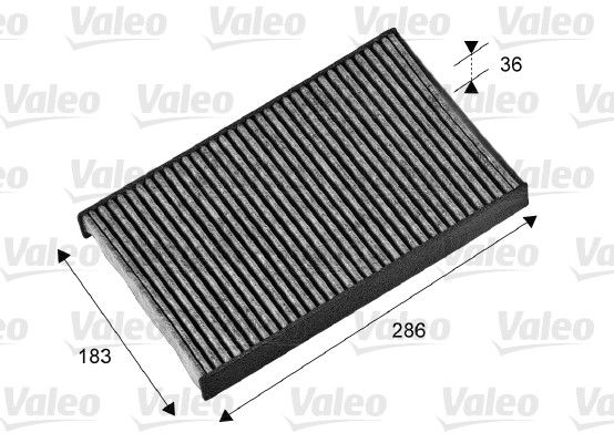 Filtre, air de l'habitacle CLIMFILTER PROTECT | VALEO