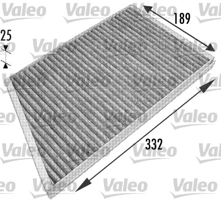 Filtre, air de l'habitacle CLIMFILTER PROTECT | VALEO